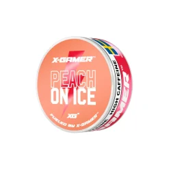 X-Gamer Energy Pouches Peach On Ice