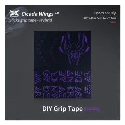 X-Raypad Cicada Wings 2.0 Grips Universels Noir Violet DIY