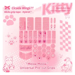 X-Raypad Cicada Wings 2.0 Kitty Grips Universels Rose