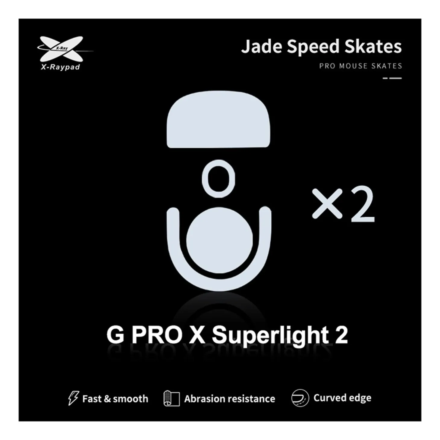 X-Raypad Patins Jade Logitech G Pro X Superlight 2