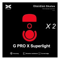 X-Raypad Patins Obsidian Logitech G Pro X Superlight