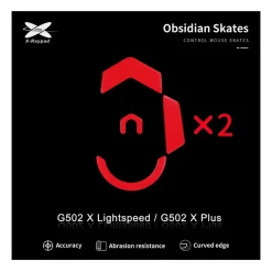 X-Raypad Patins Obsidian Logitech G502 X Lightspeed / G502 X PLUS